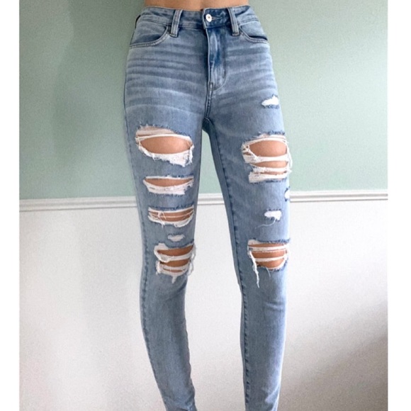 AE Ripped Skinny Jeans - Picture 3 of 4